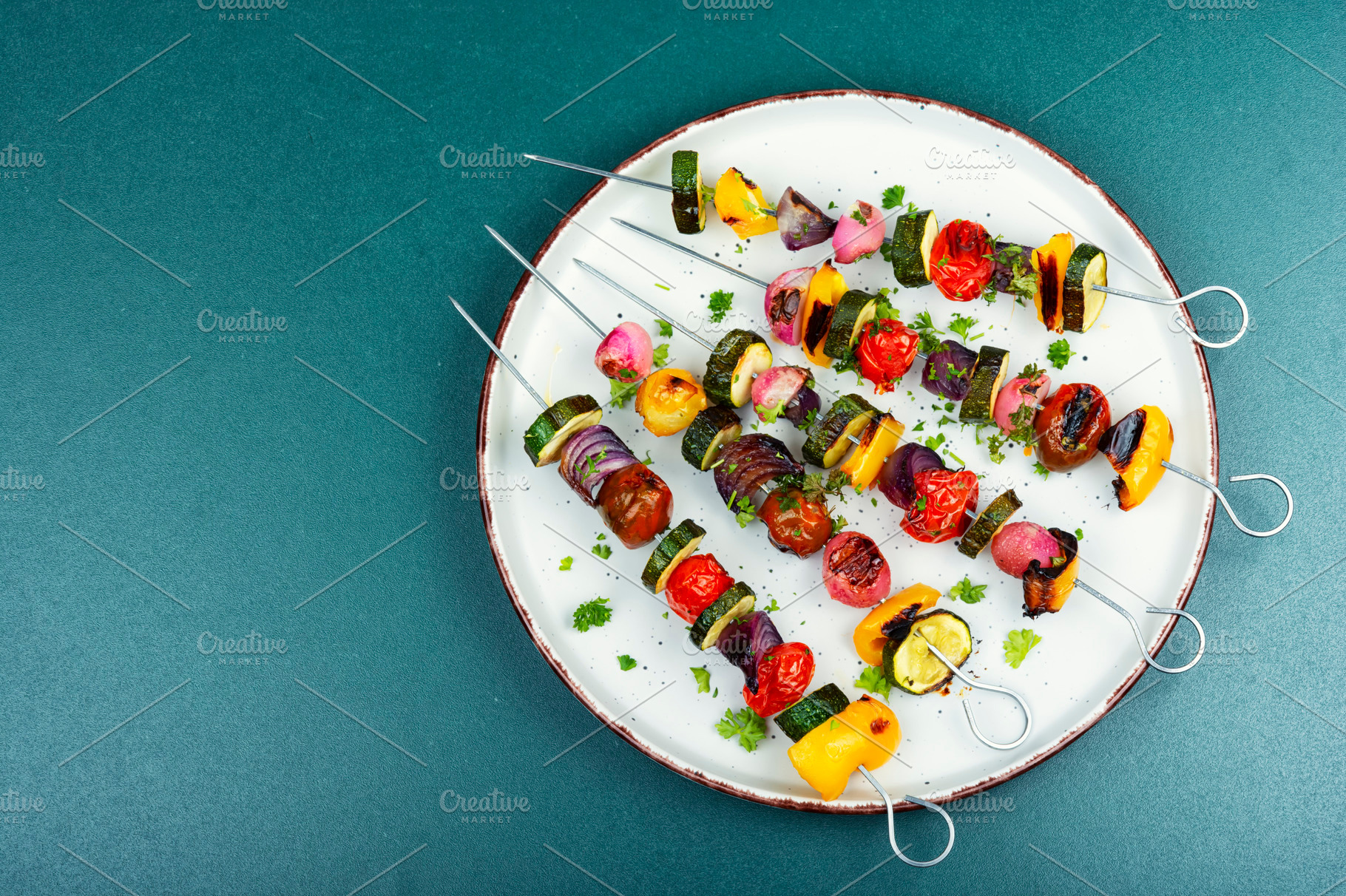 Vegan skewer, a Food & Drink Photo by MLunov MLunov