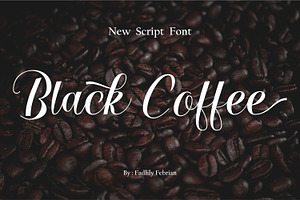Black coffee