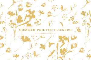 Summer Printed Flowers