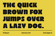CS Risgard – Bold Sans Font, a Sans Serif Font by Craft Supply Co. (Thumbnail 4 of 8)