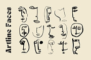 Abstract Faces Bundle, a Person Illustration by Hell Yeah Designs (Thumbnail 2 of 13)