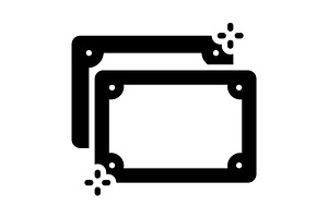 Frames picture solid icon, a Solid Icon by Creative priyanka