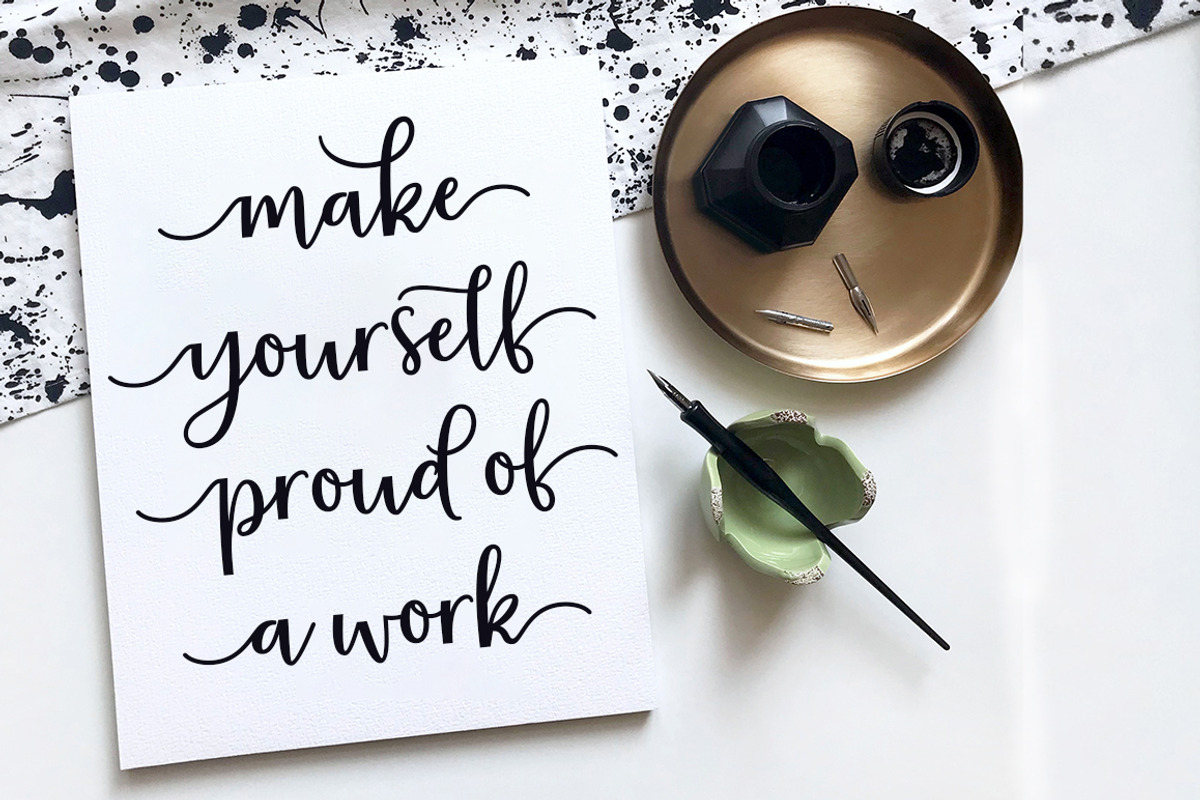 Almost There, a Script Font by Zane Studio (Photo 2 of 9)