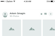 Wyvern iOS Wireframe UI Kit, a Wireframe Template by Yaroslav Zaitsev (Thumbnail 30 of 57)