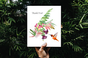 Watercolor Tropical plant & Bird, an Object Graphic by FineArt (Thumbnail 22 of 22)
