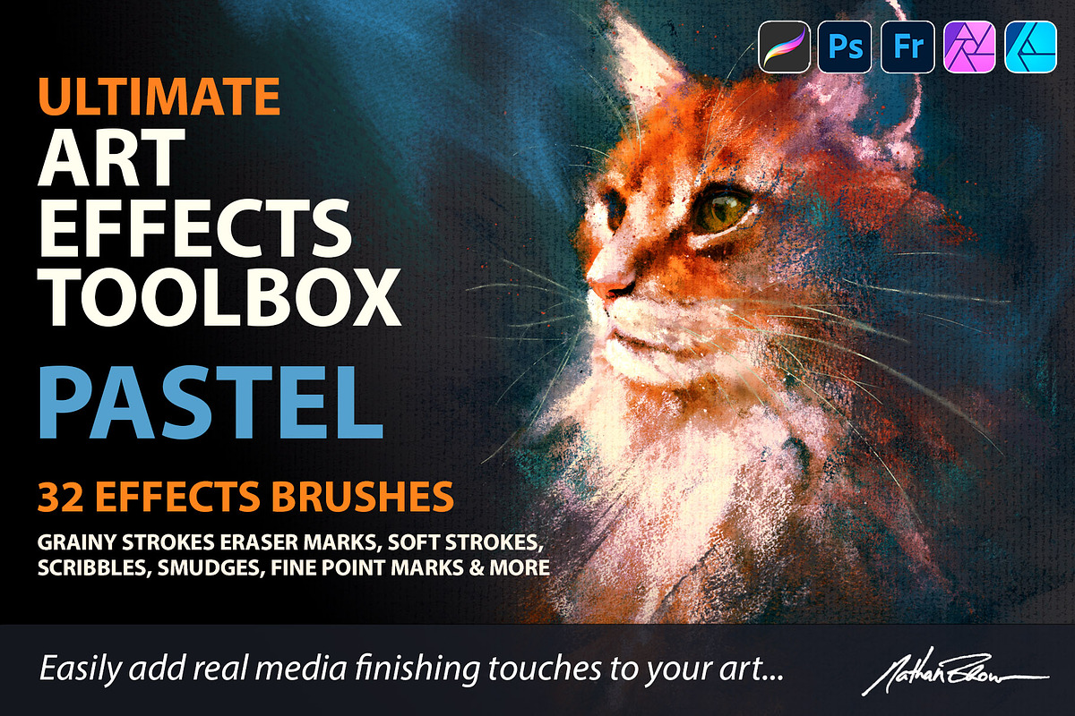 Ultimate Effects Toolbox – Pastel, a Brush Add-On by Nathan Brown (Photo 1 of 5)