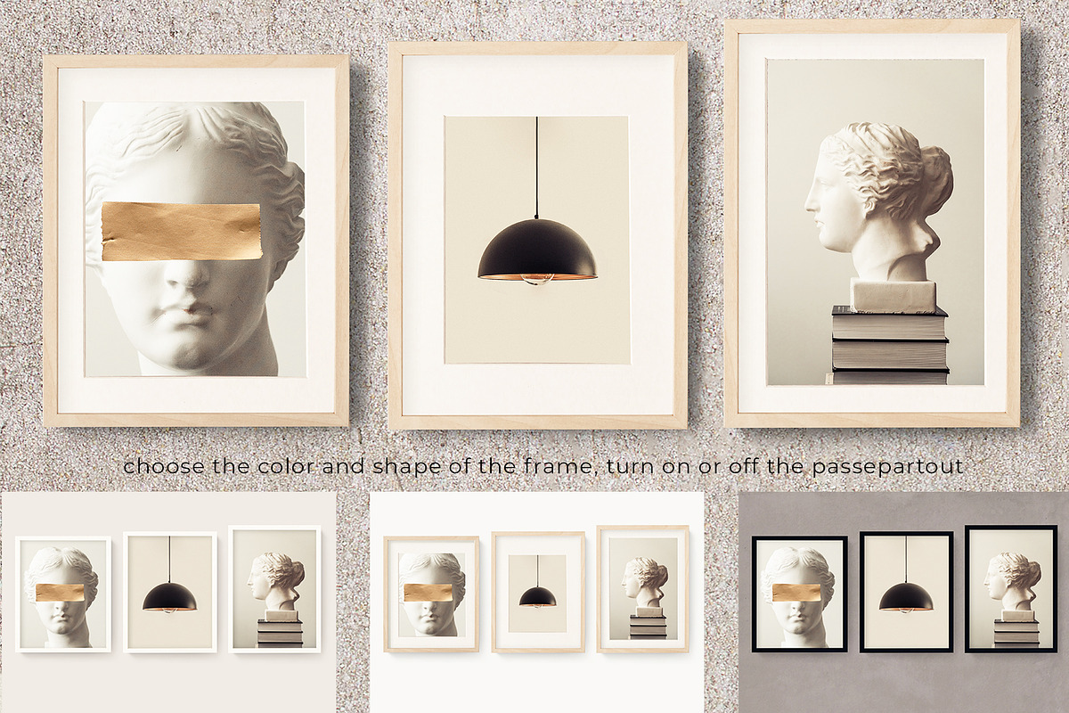 FRAME. SCENE CREATOR., a Household Mockup by OntheMoon (Photo 5 of 11)