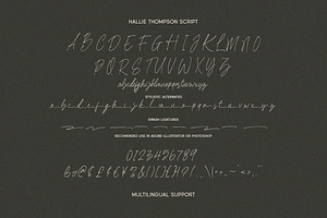 Hallie Thompson - Elegant Font Duo