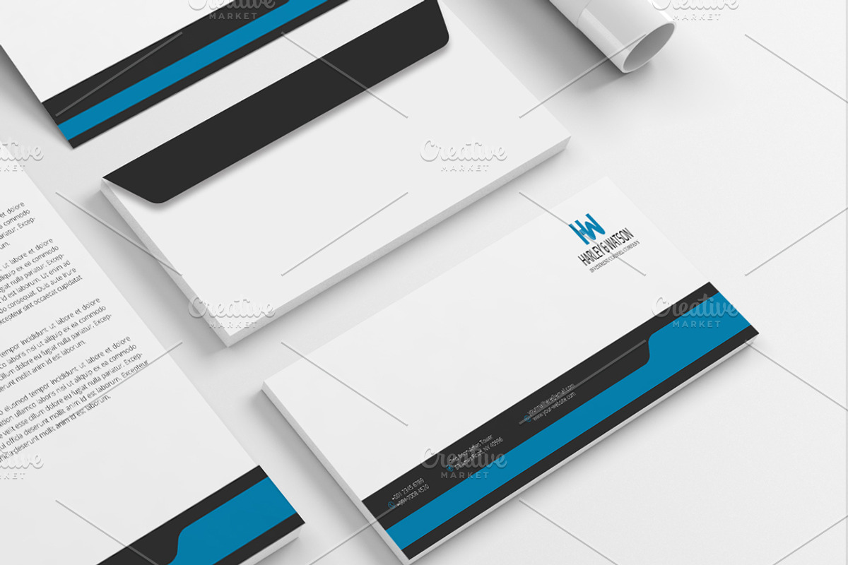 Corporate Stationery Pack, a Stationery Template by BettyDesign (Photo 8 of 10)