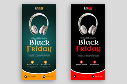 Black Friday rack card or dl flyer