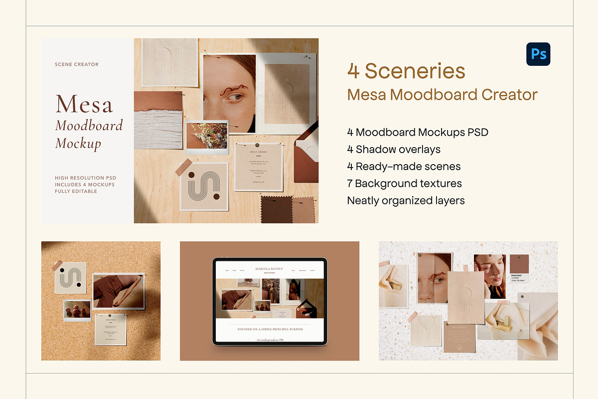 Mesa Bundle 4in1, a Social Media Template by Sparrow & Snow (Photo 3 of 5)