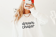 Jade Skies | Cute Script Font, a Script Font by KA Designs (Thumbnail 7 of 11)