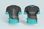 T-Shirt Jersey Mockup, a Shirt Mockup by MrLetters (Thumbnail 4 of 5)