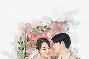Custom Watercolor Wedding Effect, an Action Add-On by MRI STUDIO (Thumbnail 8 of 19)