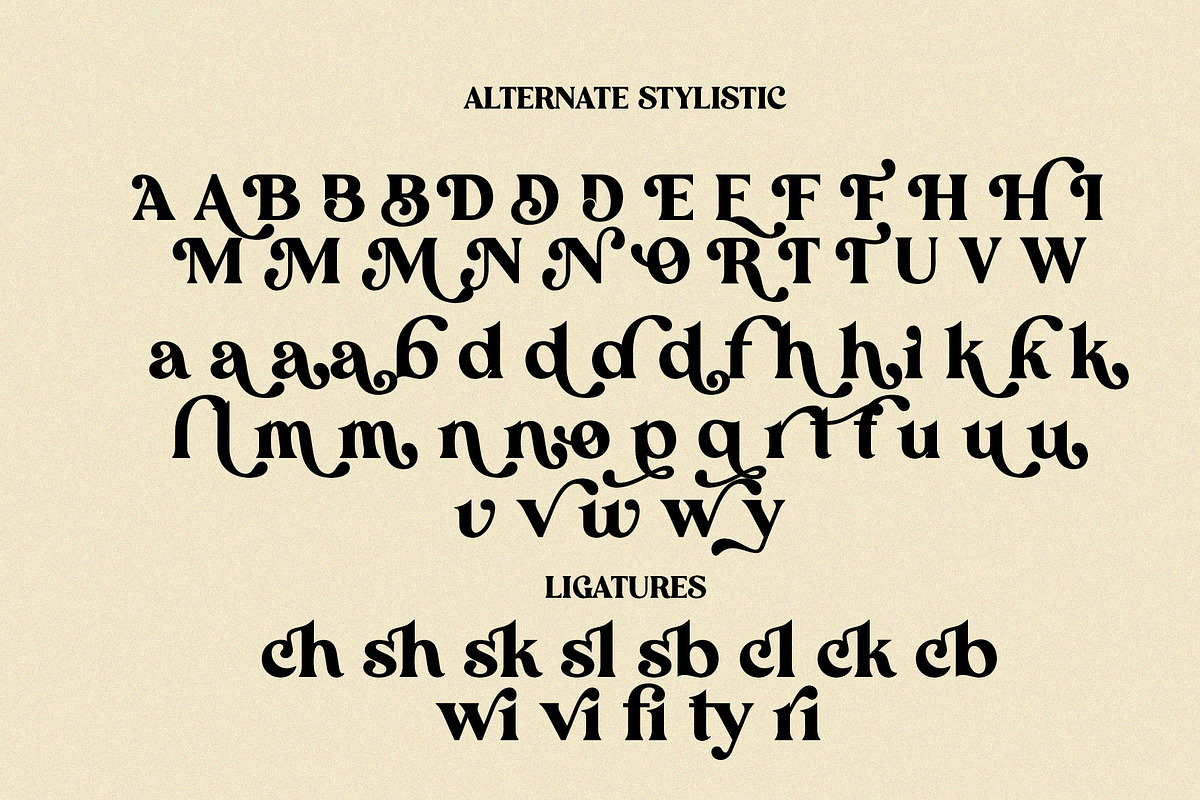 Kango Retro Font, a Serif Font by NYDESIGN (Photo 9 of 10)