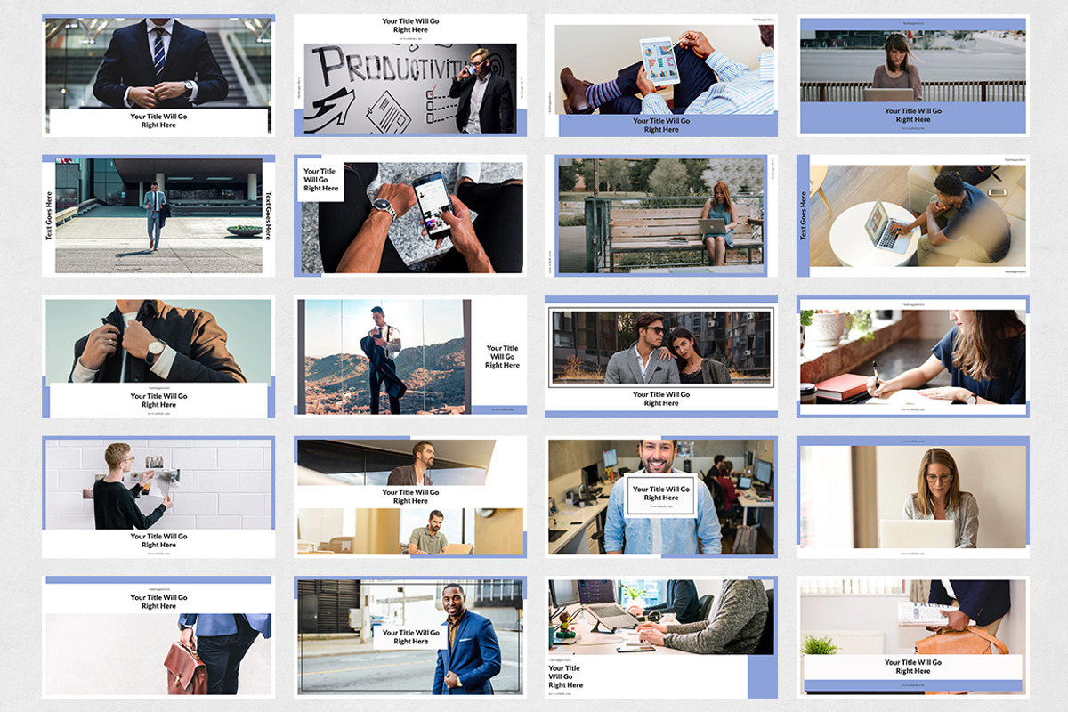 Boss Life Twitter Posts, a Social Media Template by Social Corner Graphics (Photo 7 of 7)