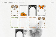 Halloween Bundle png, Hand-drawn, a Graphic by ollalya (Thumbnail 2 of 11)