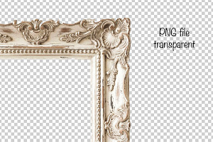 White Frame in Museum Style Border, an Arts & Entertainment Photo by VetalStock