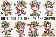 Quirky St Patrick Zebra Clipart, an Animal Illustration by RobertsArt (Thumbnail 4 of 6)