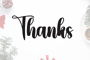 Christmas Monday | Script Font, a Handwritten Font by Scratchones (Thumbnail 9 of 9)