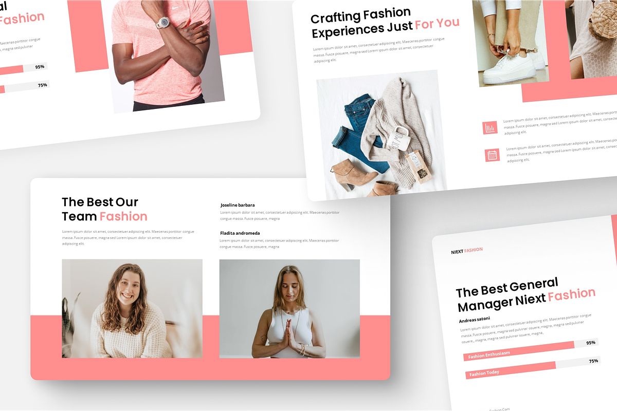 Niext - Fashion Catalogue PowerPoint, a Presentation Template by Annora Studio (Photo 3 of 5)