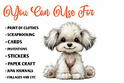 Cute Dog Breed Clipart Bundle, a Seasonal Illustration by CreationArt (Thumbnail 5 of 7)