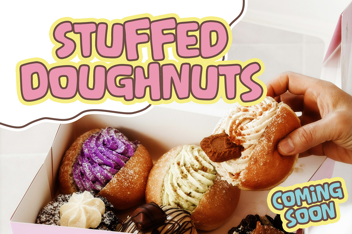 Bouncy Bites – Playful Font, a Sans Serif Font by Salamahtype (Photo 2 of 8)