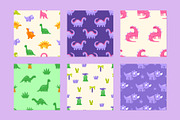 Dinosaur World | Graphic collection, an Illustration by katieromanoff_art (Thumbnail 5 of 13)