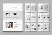 Portfolio Template Layout, a Magazine Template by MightyDesign (Thumbnail 1 of 6)