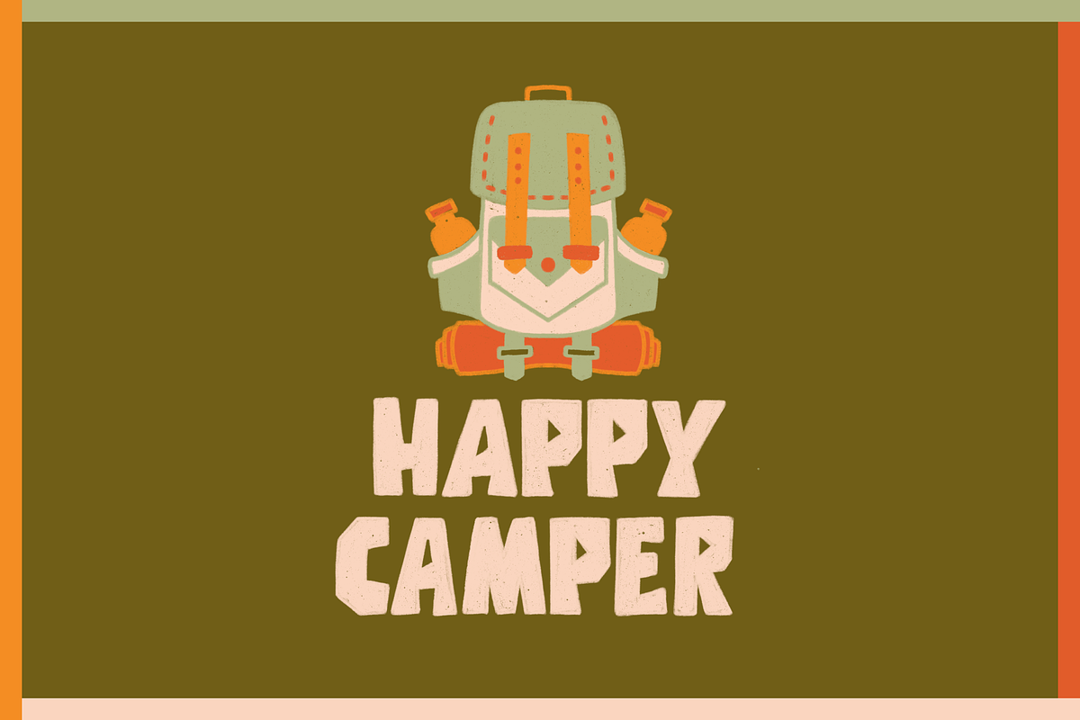 Outdoor Camping Illustration Badges, an Illustration by Abigail Creative (Photo 4 of 7)