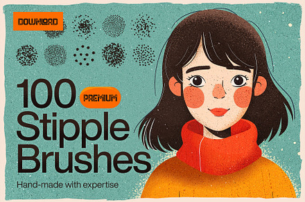100 Shadow Overlay Photoshop Brushes, a Brush Add-On by PremiumMockup