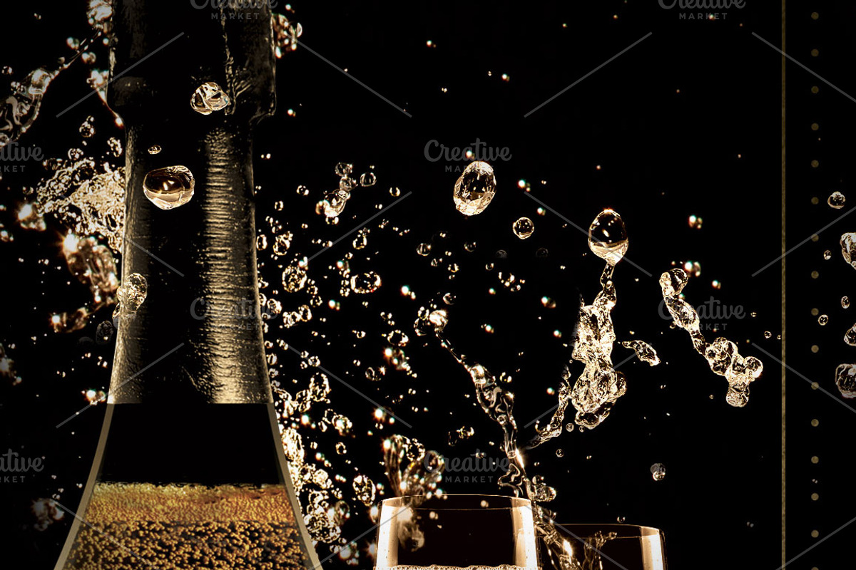 NYE New Year Flyer - Champagne Night, a Flyer Template by Ade Concept (Photo 4 of 4)