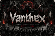 Vanthex – Dark Gothic Display Font, a Script Font by Wow Magic (Thumbnail 4 of 5)