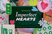 Imperfect Hearts: Hand Drawn Vectors, an Object Illustration by Pamcake (Thumbnail 1 of 8)