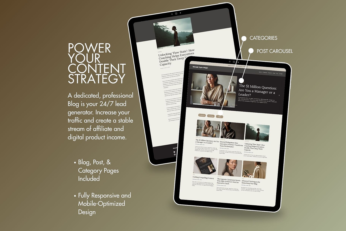 Systeme.io Premium Website + Blog preview 4