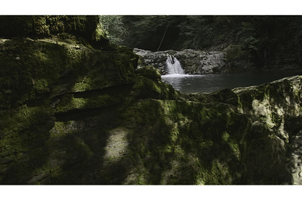 Beautiful waters with small, a Nature Photo by Media Whale Stock