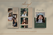 Avryl Story & Feed Instagram Templat, a Social Media Template by Inkofert (Thumbnail 10 of 12)