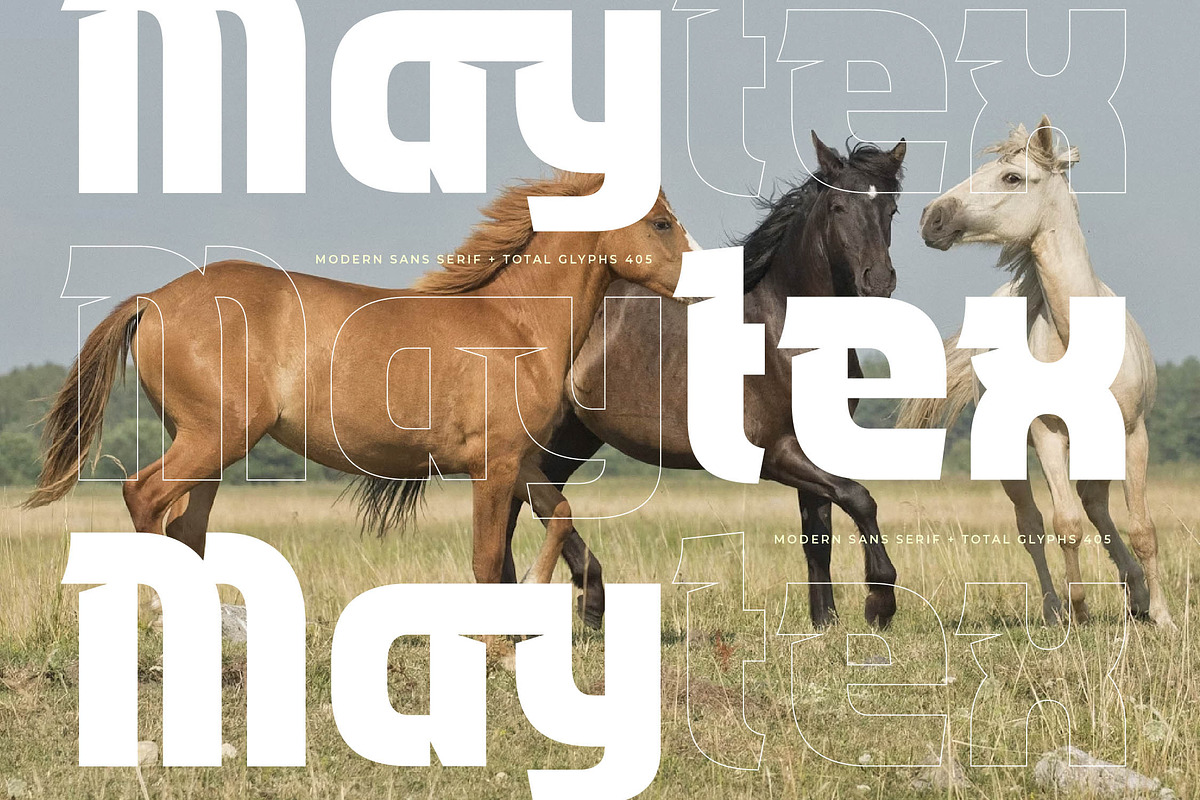 Maytex Modern Futuristic Sans, a Sans Serif Font by timelesstype.co (Photo 12 of 20)