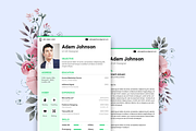 Light Resume CV, a Resume Template by AdminUIUX (Thumbnail 2 of 5)