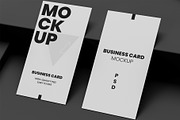 Vertical Business Card Mockups, a Product Mockup by Graphic Xtreme (Thumbnail 1 of 2)