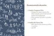 American Toile de Jouy Print, a Background Graphic by Hughes Studio (Thumbnail 6 of 7)