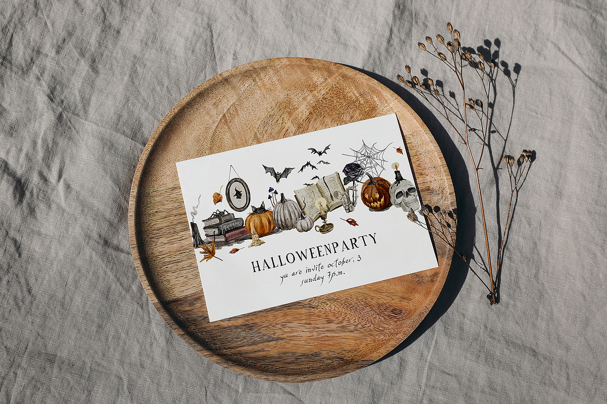 Halloween - Spoky Collection, a Seasonal Illustration by