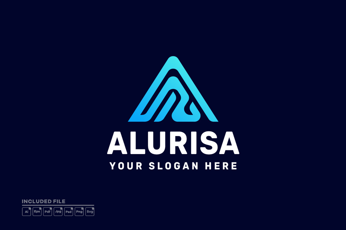 Initial Letter A Gradient Logo, a Branding & Logo Template by yuanesei