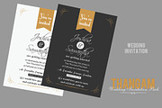 Thangam Wedding Invitation Pack, an Invitation Template by Niram Factory (Thumbnail 2 of 5)