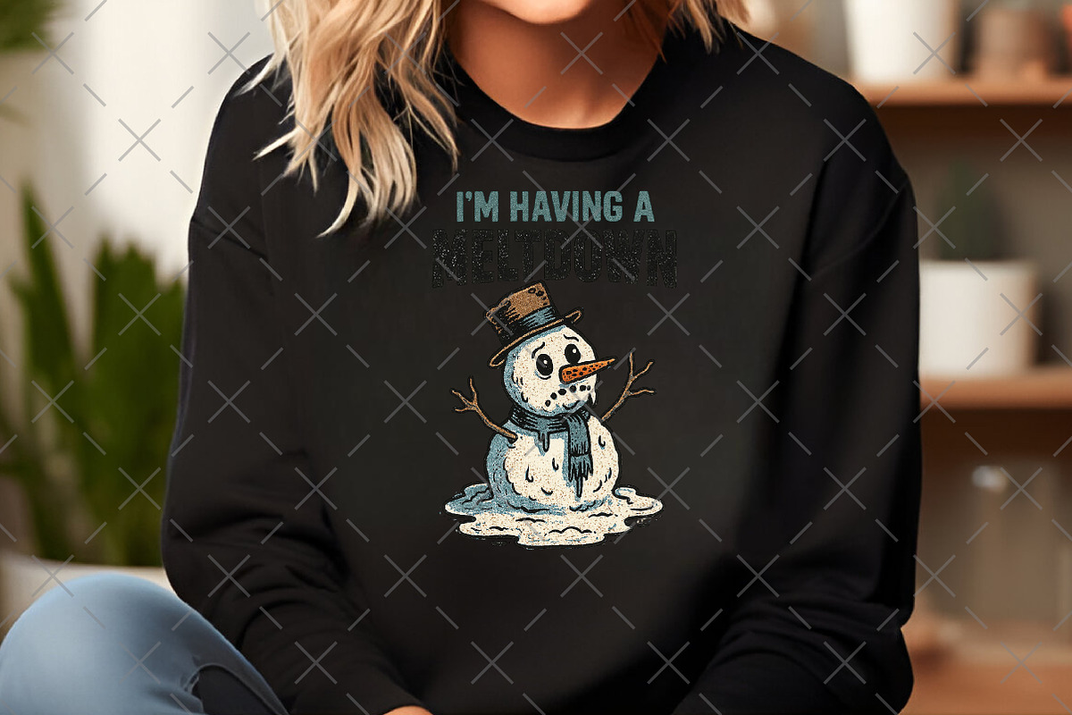 Funny snowman PNG, an Illustration by Craft Nest (Photo 3 of 6)