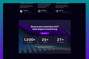 ShieldPro Cybersec Framer Template, a Landing Page Template by Flow Samurai Templates (Thumbnail 4 of 4)
