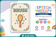 Speech Therapy Flashcard Bundle, an Education Illustration by Actual Pixel (Thumbnail 5 of 22)