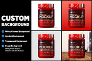 1lb Whey Protein Jar Mockup A2-Pro, a Packaging Mockup by Design Warlord (Thumbnail 11 of 16)