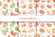 Cute Easter Illustrations & Patterns, an Object Graphic by Moon House Shop (Thumbnail 3 of 4)