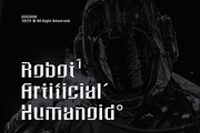 CF Bogswa - Futuristic Display Font, a Sans Serif Font by Indotype Foundry (Thumbnail 6 of 10)